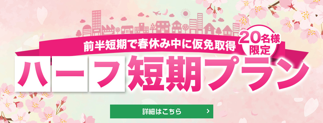 ハーフ短期プラン