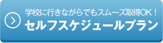 学校に行きながらでもスムーズ取得OK！セルフスケジュールプラン